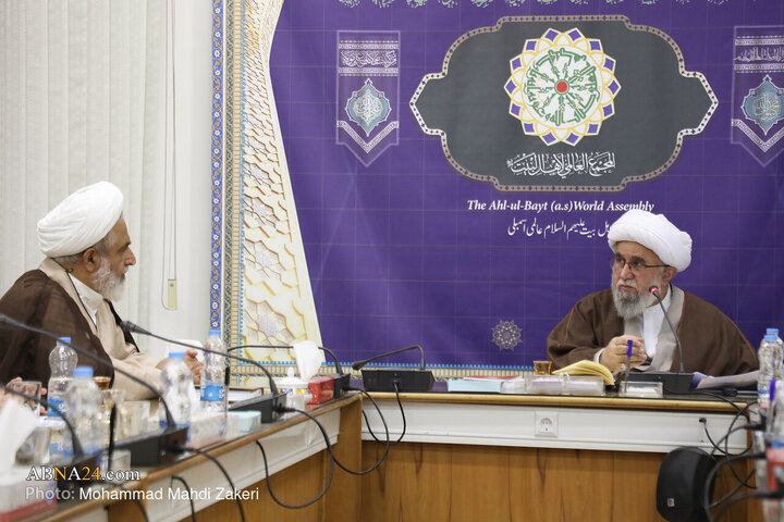 دیدار ریاست و مدیران مؤسسه آینده روشن با دبیرکل مجمع جهانی اهل‌بیت(ع)
