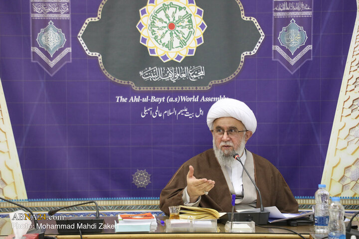 دیدار ریاست و مدیران مؤسسه آینده روشن با دبیرکل مجمع جهانی اهل‌بیت(ع)