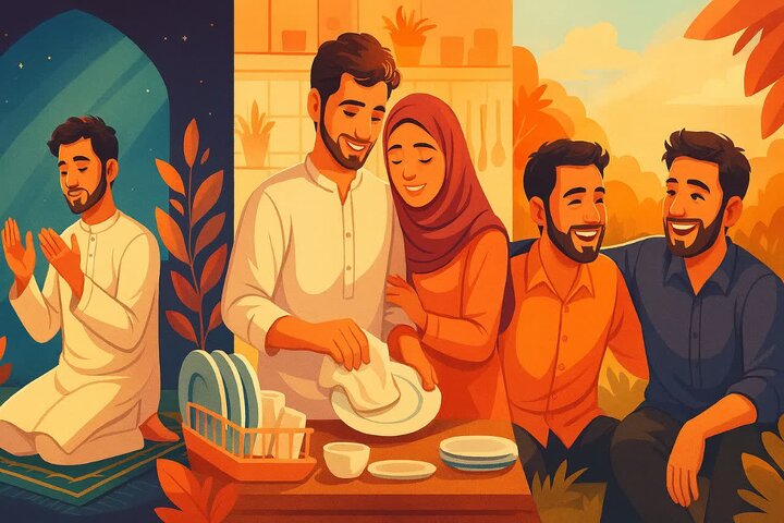 زن، منبع آرامش و نشاط در زندگی مشترک