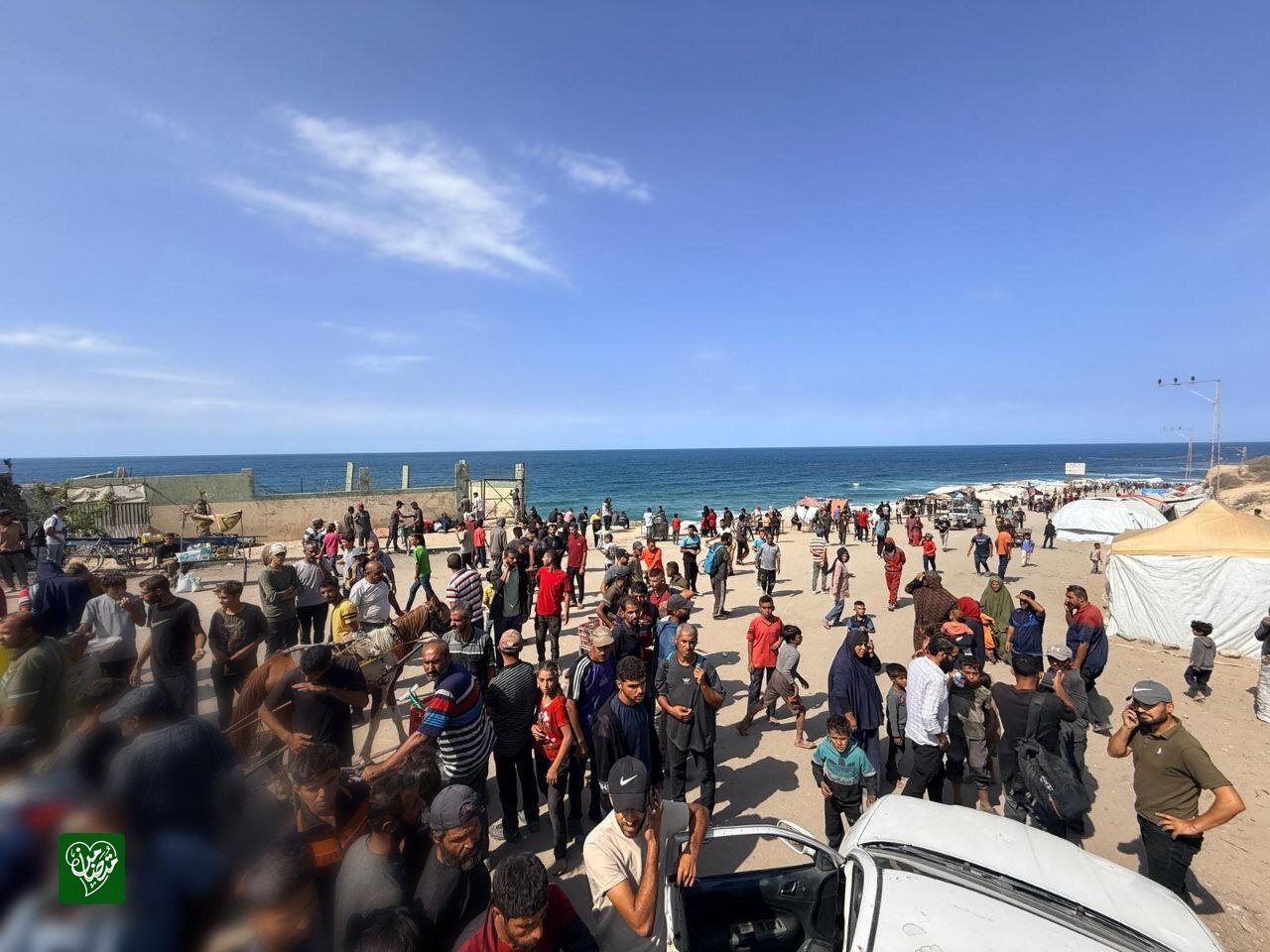 توزيع "حلوى النصر" في غزة