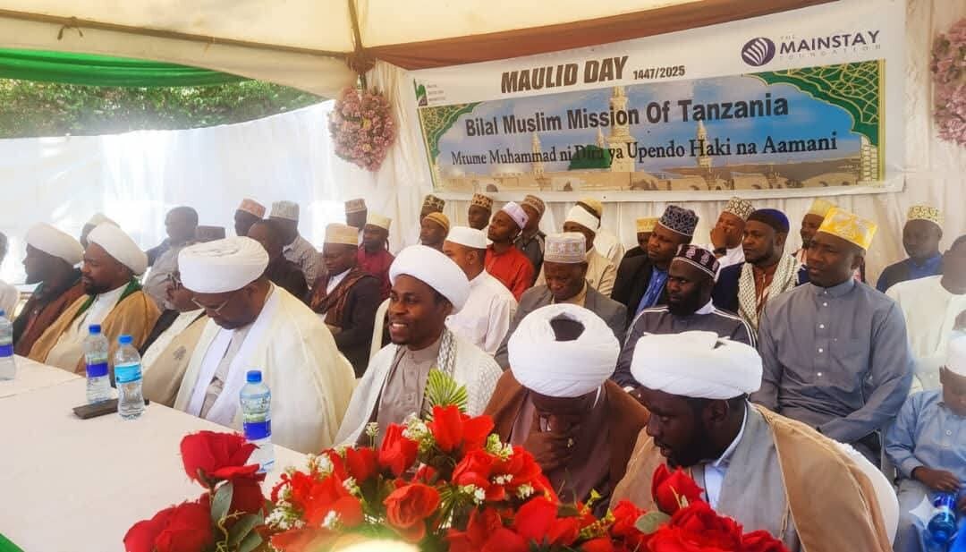 Maulid Tukufu ya Mtume Muhammad (s.a.w.w) Yafanyika Bilal Moshi - Tanzania kwa Ustaarabu Mkubwa