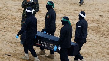Paghahatid ng dalawang bangkay ng mga bihag ng Israel mula sa Hamas patungong Red Cross