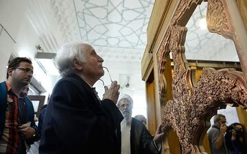 ضریح جدید حضرت عبدالعظیم(ع) با طرح مرحوم استاد فرشچیان رونمایی می‌شود + عکس