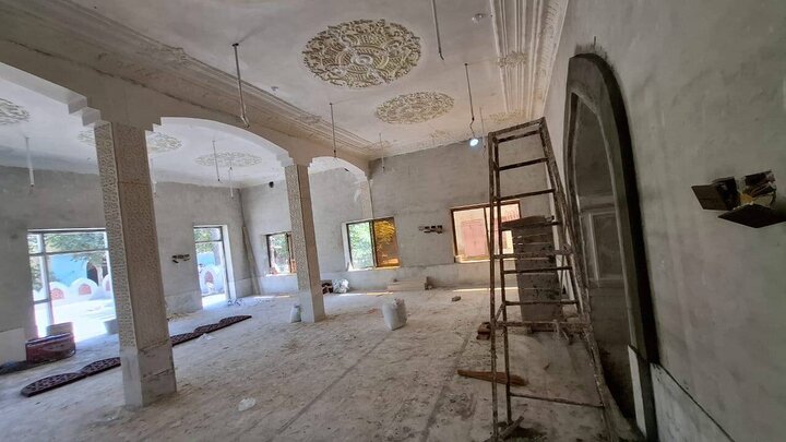Informe fotográfico |  Finalizada la reconstrucción de la mezquita Yami‘ Masjid Sajjádia en Shikarpur, Pakistán
