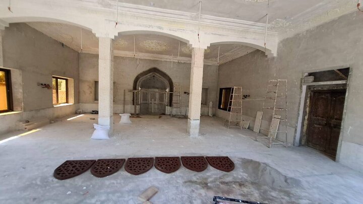 Informe fotográfico |  Finalizada la reconstrucción de la mezquita Yami‘ Masjid Sajjádia en Shikarpur, Pakistán