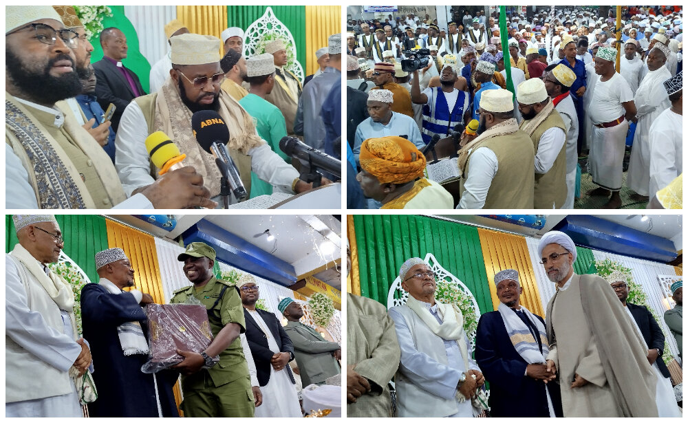 آیین باشکوه «مولدِ محبت، وحدت و صلح» در دارالسلام پایتخت تانزانیا برگزار شد + تصاویر