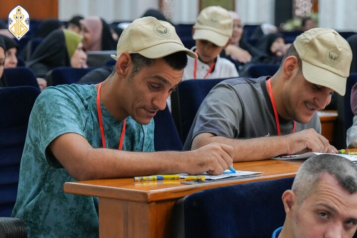 تقرير مصور/ العتبة الكاظمية المقدسة تُكرّم وفدًا من مؤسسة الغدير لذوي الاحتياجات الخاصة