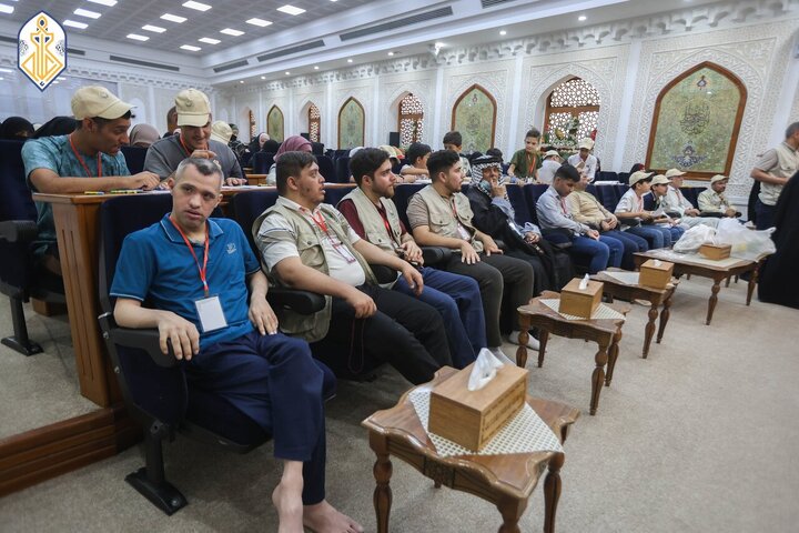تقرير مصور/ العتبة الكاظمية المقدسة تُكرّم وفدًا من مؤسسة الغدير لذوي الاحتياجات الخاصة