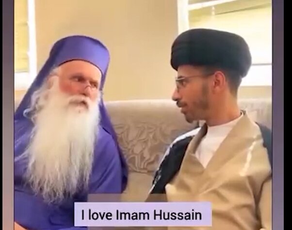 ویدیو | ابراز علاقۀ اسقف مسیحی به امام حسین (ع) و توضیح دربارۀ اشارۀ تورات به واقعۀ کربلا