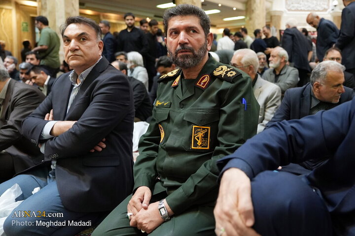 مراسم بزرگداشت سردار علیرضا افشار در تهران