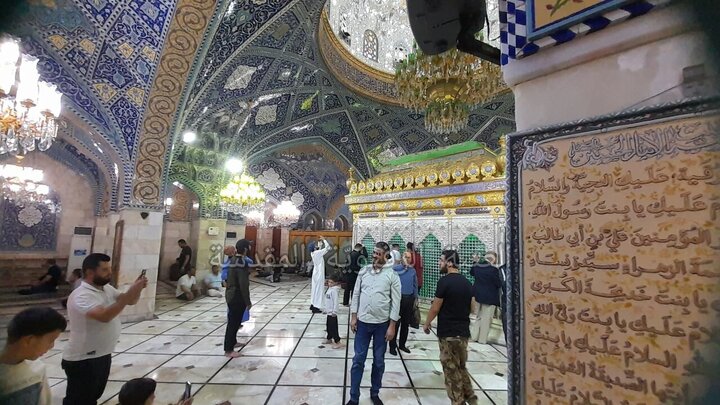 Informe fotográfico | Santuario de Sayyida Ruqayya, hija del Imam Husain (la paz sea con él), en Damasco, Siria — viernes 18 de octubre de 2025