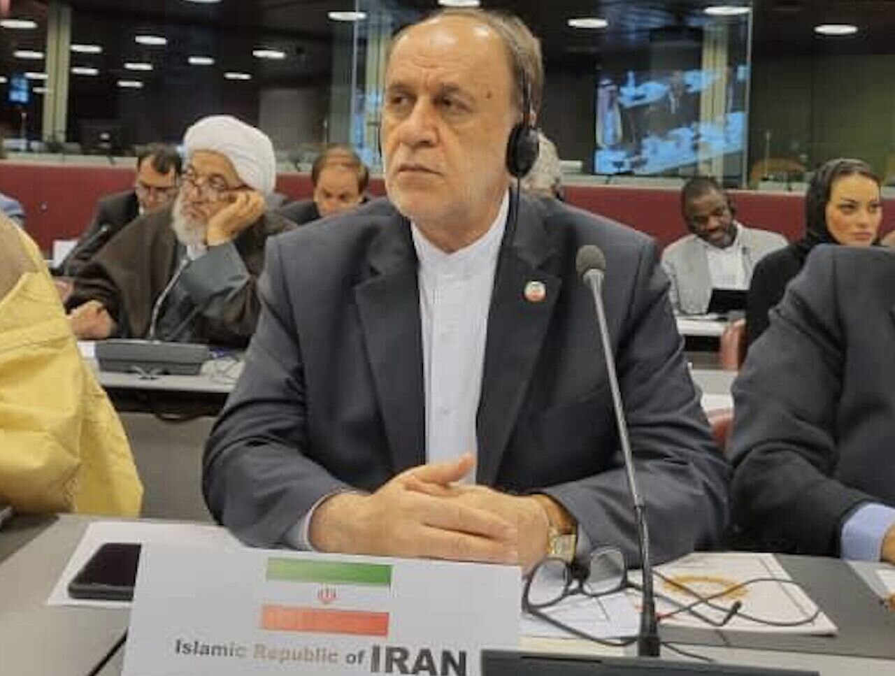 Iran urges global prosecution of Gaza war crimes at IPU Assembly