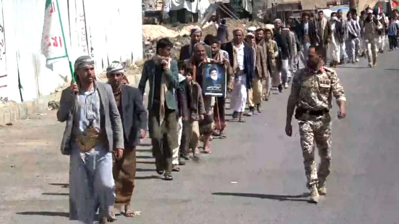 Yemen's Sana'a Marks Second Anniversary of Al-Aqsa Flood Operation with March and Rally