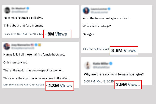 "All female hostages killed"