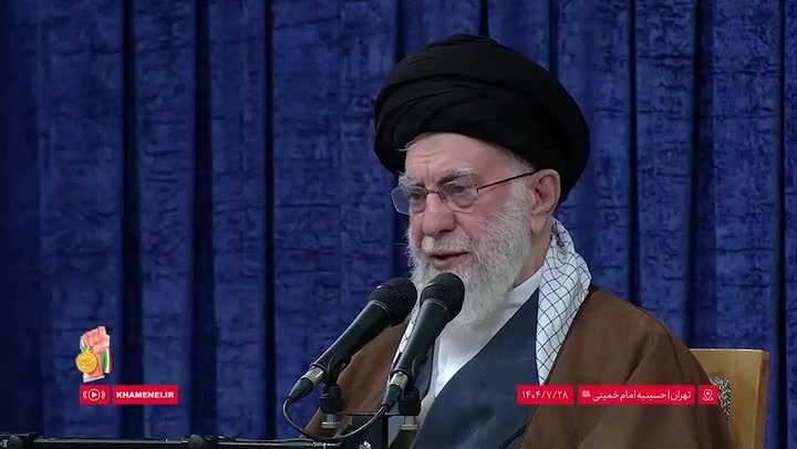 رهبر انقلاب خطاب به رئیس جمهور آمریکا: شما چه کاره دنیایید؟ صنعت هسته‌ای ایران ربطی به آمریکا ندارد