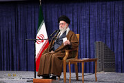Imam Khamenei: US is a terrorist state; US weapons are given to Zionists to be dropped on Gazan people