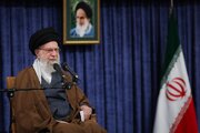تصویری رپورٹ| رہبر انقلاب سے کھیلوں کے اور سائنسی اولمپیاڈز میں تمغے جیتنے والوں نوجوانوں کی ملاقات