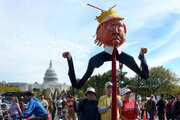 Hotunan Zanga-Zangar Kin Jinin Trump A Jihar Arizona Ta Amurka