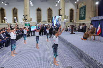 Labarai Cikin Hotuna| Imam Khamenei Ya Karbi Bakuncin Zakarun Wasanni Na Iran