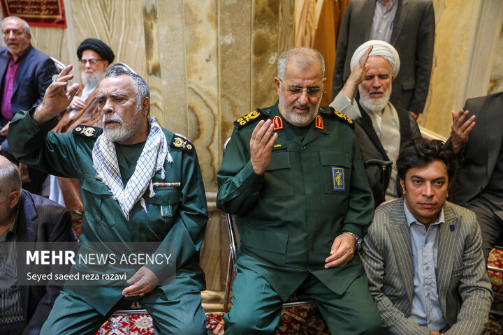 Photos: Commemoration ceremony for former senior IRGC commander General Afshar held in Tehran