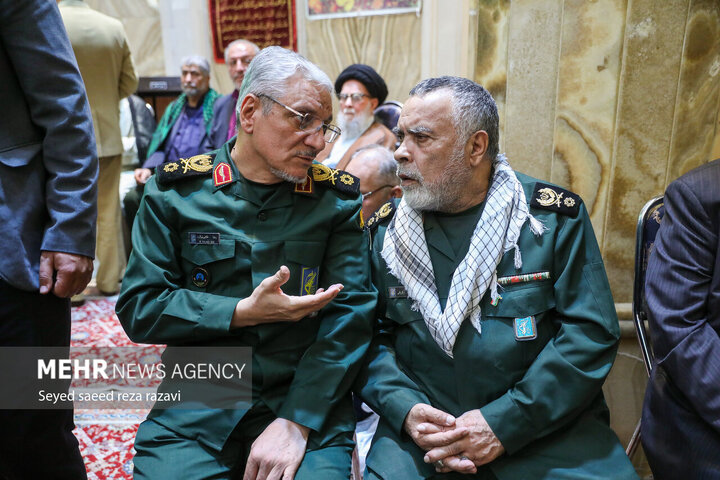 Photos: Commemoration ceremony for former senior IRGC commander General Afshar held in Tehran