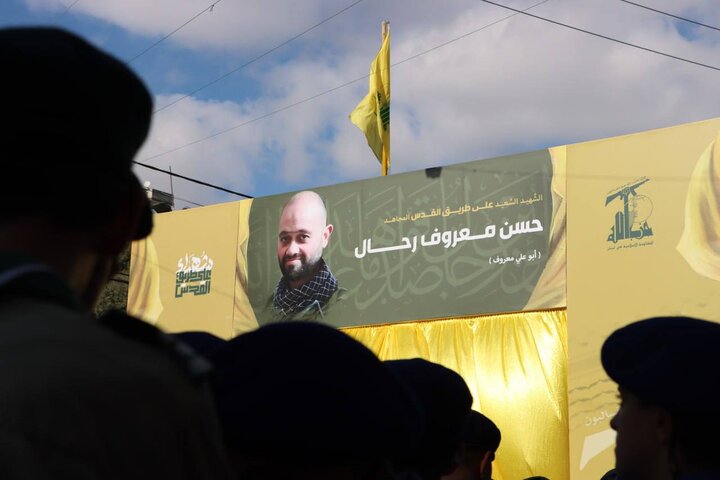 حزب الله وجماهير المقاومة يشيّعون الشّهيد حسن رحّال في خربة سلم