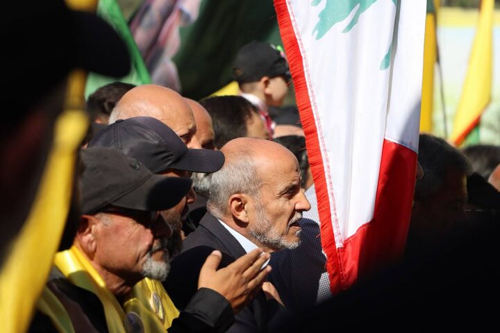 حزب الله وجماهير المقاومة يشيّعون الشّهيد حسن رحّال في خربة سلم