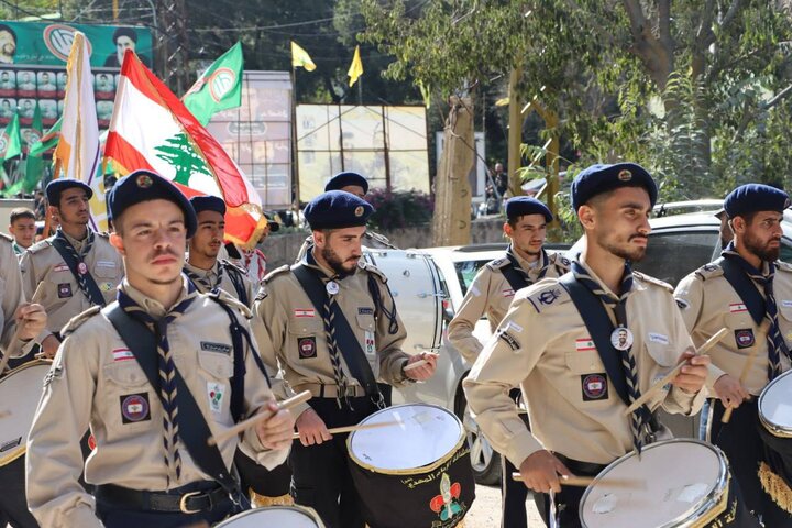 حزب الله وجماهير المقاومة يشيّعون الشّهيد حسن رحّال في خربة سلم