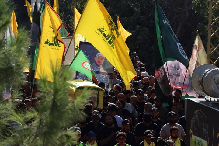 حزب الله وجماهير المقاومة يشيّعون الشّهيد حسن رحّال في خربة سلم