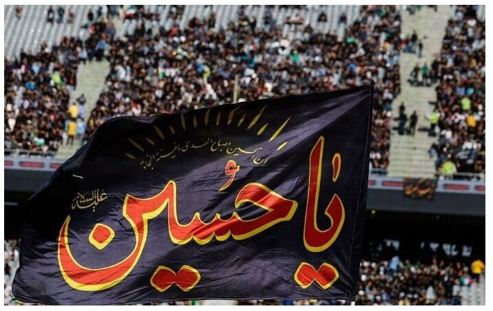 فریادهای «لبیک یا حسین(ع)» هزاران تماشاگر عراقی در برابر تیم سعودی + ویدیو