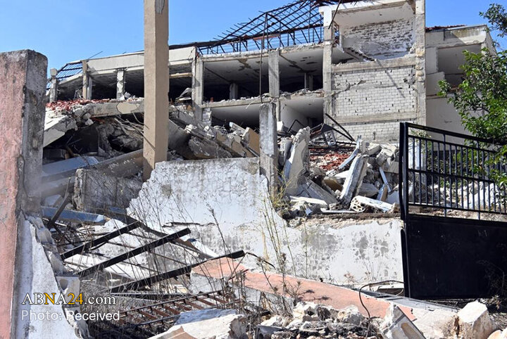 حمله رژیم صهیونیستی به دبیرستان "محمد فلحه" در میس الجبل لبنان