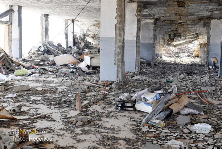 حمله رژیم صهیونیستی به دبیرستان "محمد فلحه" در میس الجبل لبنان