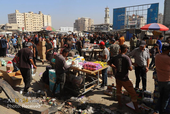 Informe fotográfico | Reactivación de los mercados de Gaza tras la implementación del alto el fuego