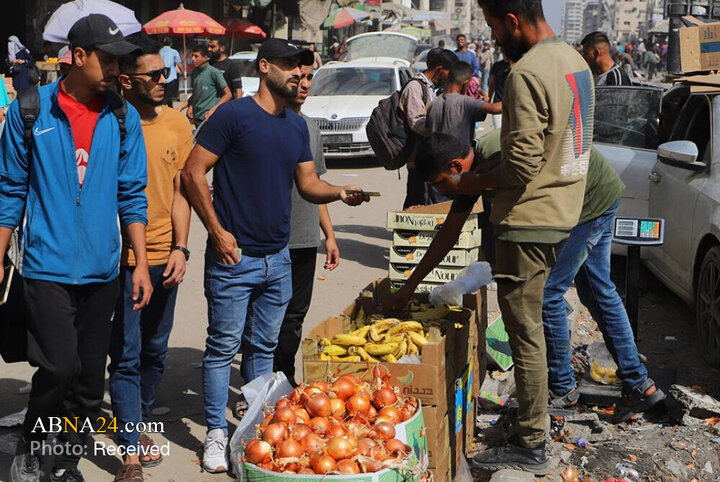 Informe fotográfico | Reactivación de los mercados de Gaza tras la implementación del alto el fuego