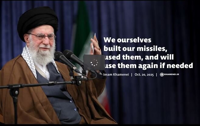 Video: We ourselves built our missiles, used them, and will use them again if needed - Imam Khamenei