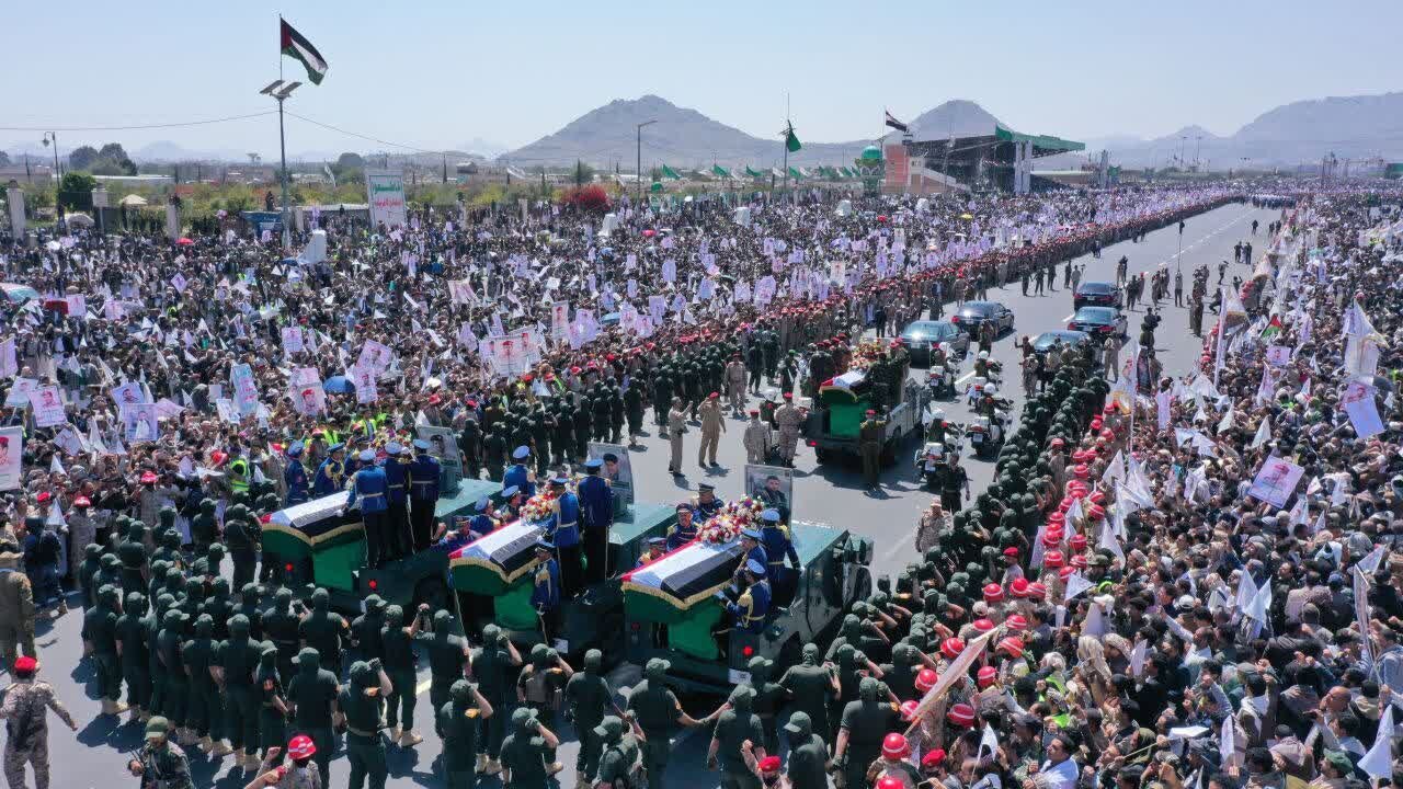 Isinagawa ang Seremonya ng Libing para kay Martir Abdulkarim al-Ghamari sa Sana'a + Mga Larawan at Video