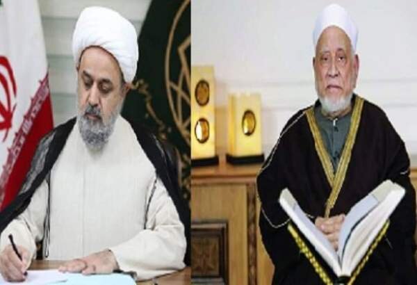 Senior Iranian Shia scholar offers condolence over passing of former president of Al-Azhar