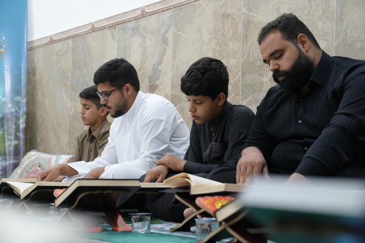 تقرير مصور/ إطلاق سلسلة ختمات قرآنية في بيوت عوائل الشهداء في محافظة المثنى بالعراق