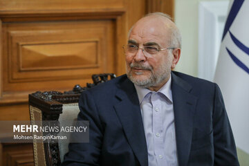 سەرۆک پەرلەمانی ئێران باس لە پەیوەندی تاران لەگەڵ چین و ڕووسیا دەکات