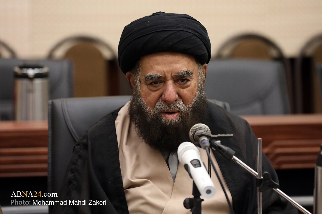 تقرير مصور/ لقاء ضيوف مؤتمر تكريم الميرزا النائيني بالأمين العام للمجمع العالمي لأهل البيت (ع)