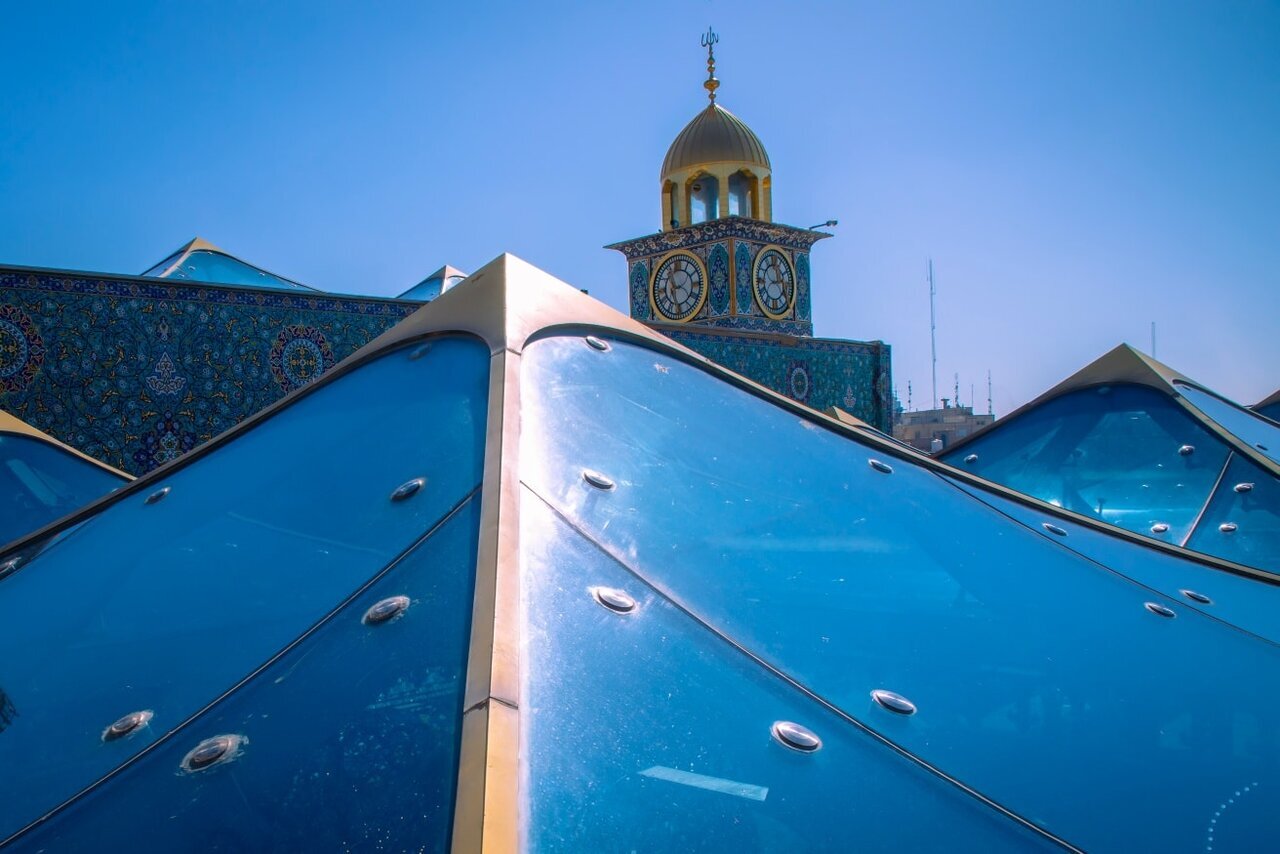 برج ساعت حرم حضرت عباس(ع)