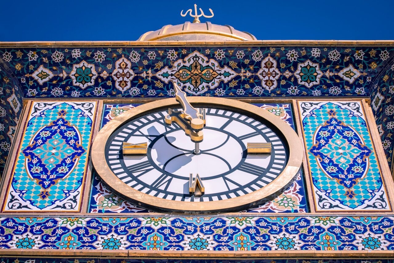 برج ساعت حرم حضرت عباس(ع)