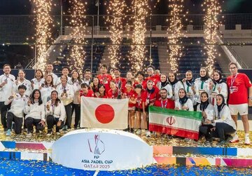 Koponan ng Padel ng Kababaihan ng Iran, Pangalawang Kampeon sa Asia