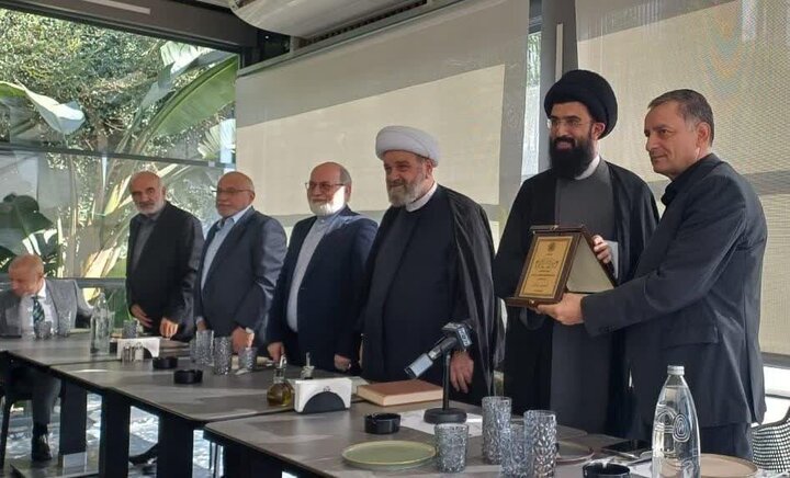 تقدیر جنبش امل از حجت‌الاسلام باقرزاده در پایان مأموریت فرهنگی در لبنان/ شیخ حسن عبدالله: همکاری‌های فرهنگی با ایران ادامه می‌یابد