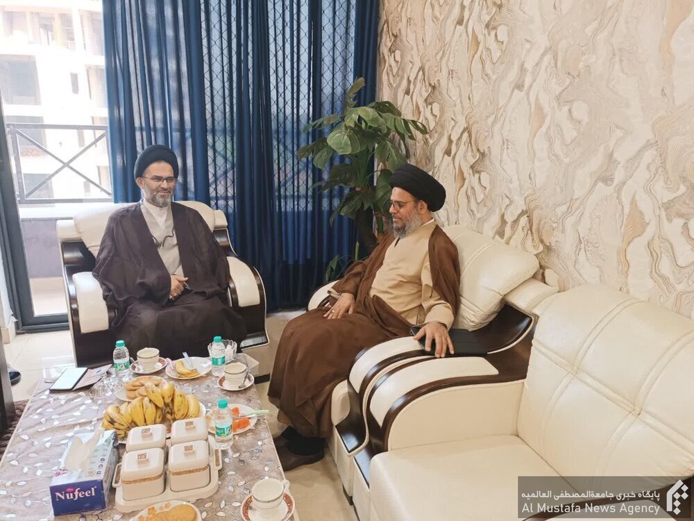 Prominent Indian Shia Scholar Visits Al-Mustafa International University Office in New Delhi