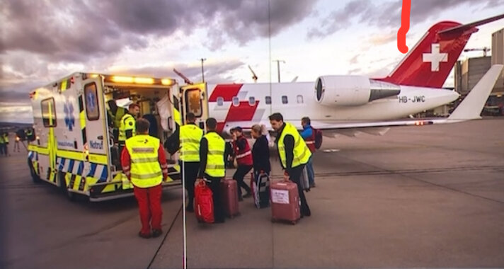 Seven injured Palestinian children arrive in Switzerland for care