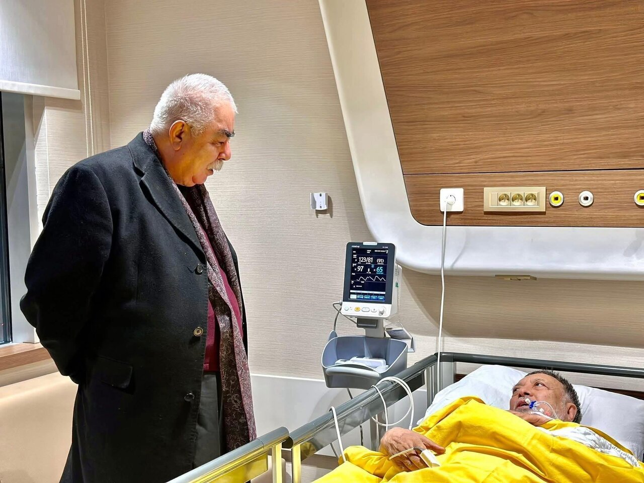 حاجی محمد محقق، بر اثر بیماری در آنکارا بستری شد