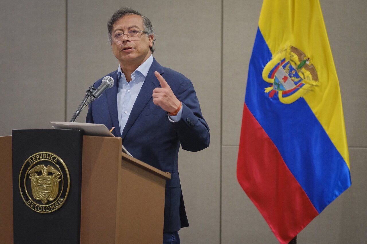 EUA sancionam o presidente da Colômbia por seu apoio à Palestina EUA sancionam o presidente da Colômbia por seu apoio à Palestina