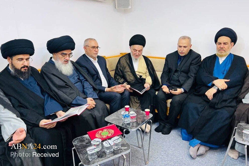 تصاویر | مراسم یادبود برادر حضرت آیت‌الله بشیر نجفی در نجف اشرف