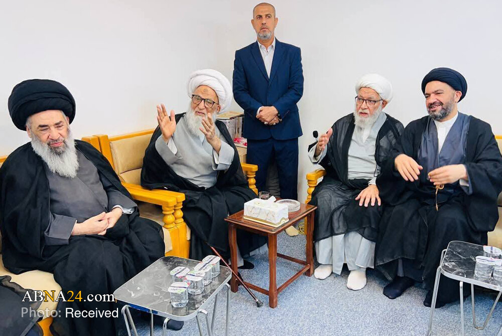 تصاویر | مراسم یادبود برادر حضرت آیت‌الله بشیر نجفی در نجف اشرف